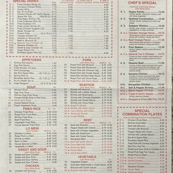 China King - Menu 5/2022 - Chinese Near Me - Cheraw, South Carolina China King - Menu 5/2022 - Chinese Near Me - Cheraw, South Carolina