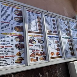MGM Burgers - Updated menu