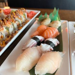 Misawa Sushi Bar - White Tuna Octopus Salmon Scallops