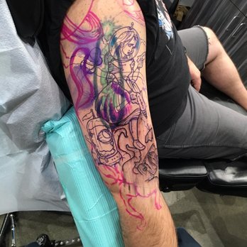 Revolt Tattoos - More progress on the cover up! - Tattoo Near Me - Las Vegas, Nevada Revolt Tattoos - More progress on the cover up! - Tattoo Near Me - Las Vegas, Nevada