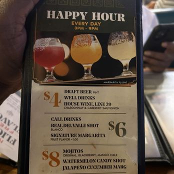 El Torito - Happy hour menu - Mexican Near Me - Riverside, California