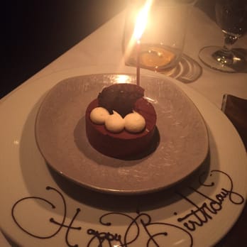 Gary Danko - Chocolate mousse cake - so rich and velvety and decadent! - New American Near Me - San Francisco, California