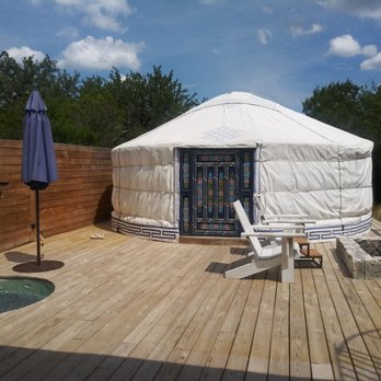 The Yurtopian - Greta Ger - Resorts Near Me - Wimberley, Texas