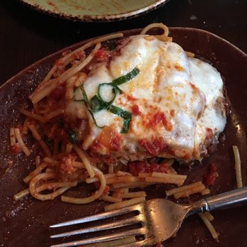 Mezzo - Half of the chicken Parmesan - Italian Near Me - Pittsburgh, Pennsylvania Mezzo - Half of the chicken Parmesan - Italian Near Me - Pittsburgh, Pennsylvania
