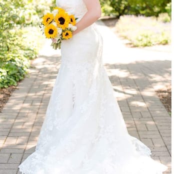 Grace Designs - My dress with the alterations by Grace on my wedding day! - Bridal Near Me - Mount Prospect, Illinois Grace Designs - My dress with the alterations by Grace on my wedding day! - Bridal Near Me - Mount Prospect, Illinois