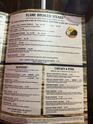 Menu photo 1 Caleb Garcia Staghorn Three Rivers, TX Menu photo 1 Caleb Garcia Staghorn Three Rivers, TX