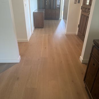 Eden Flooring & Construction - view from Living room across the entry-way - Flooring Near Me - Encino, California Eden Flooring & Construction - view from Living room across the entry-way - Flooring Near Me - Encino, California