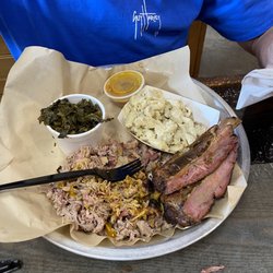 North Georgia BBQ - Cleveland - Ribs, pulled pork, Mac and cheese, collards.