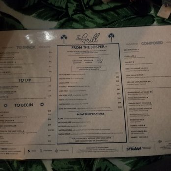 The Grill - Food menu - American Near Me - Washington, DC, District of Columbia The Grill - Food menu - American Near Me - Washington, DC, District of Columbia