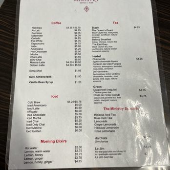 The Ministry - Coffee & Tea Near Me - Washington, DC, District of Columbia The Ministry - Coffee & Tea Near Me - Washington, DC, District of Columbia