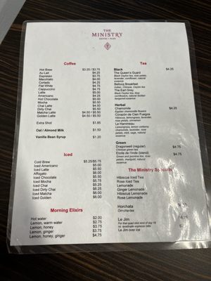 Menu photo 3 The Ministry Washington, DC, DC Menu photo 3 The Ministry Washington, DC, DC