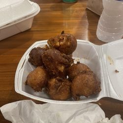 The Original Hot Dog Factory - The dogs were overcooked. The dough was bitter.