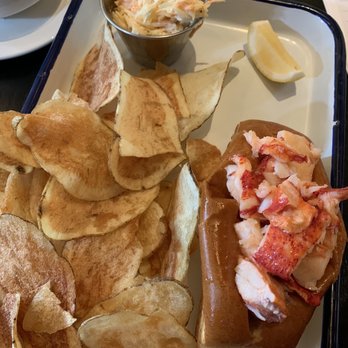 Row 34 - Seaport - Warm Buttered Lobster Roll - New American Near Me - Boston, Massachusetts Row 34 - Seaport - Warm Buttered Lobster Roll - New American Near Me - Boston, Massachusetts