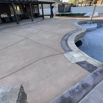 KC Power Clean - Damaged stairs from being sandblasted - Pressure Washers Near Me - Brea, California