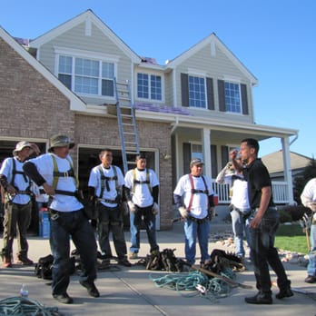 Excel Roofing - Crew getting ready to go to work - Roofing Near Me - Colorado Springs, Colorado Excel Roofing - Crew getting ready to go to work - Roofing Near Me - Colorado Springs, Colorado
