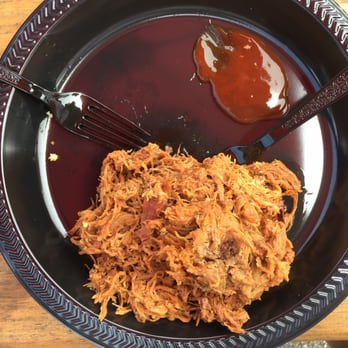 Archie's Barbeque - The expected size of the pulled pork "meat on a plate" - Barbeque Near Me - McHenry, Maryland Archie's Barbeque - The expected size of the pulled pork "meat on a plate" - Barbeque Near Me - McHenry, Maryland