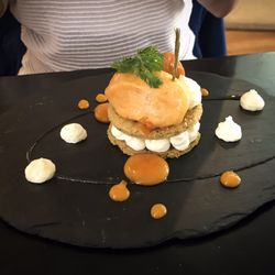Les Papilles Insolites - All I remember is that this thing desert was amazing and that it was rosemary whip cream.