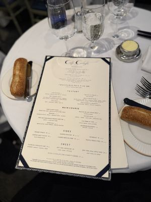 Menu photo 2 Cafe Carlyle New York, NY Menu photo 2 Cafe Carlyle New York, NY