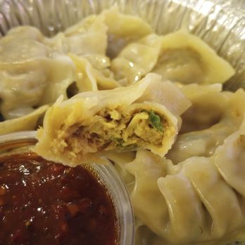 Everest Cuisine - Inside the Kathmandu Steamed Chicken Momo's ($12.99 for 10). - Himalayan/Nepalese Near Me - Ottawa, Ontario