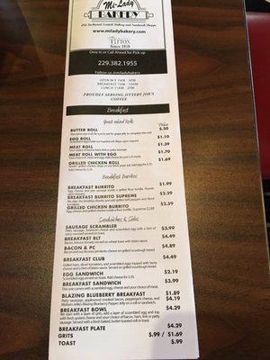 Menu photo 3 Mi-Lady Bakery Tifton, GA Menu photo 3 Mi-Lady Bakery Tifton, GA