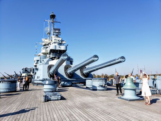 Battleship North Carolina by null