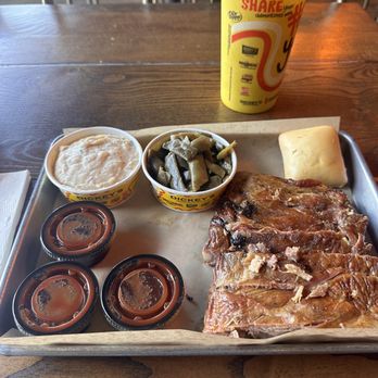 Dickey's Barbecue Pit - Bbq Half Rack Pork Rib Plate - Barbeque Near Me - Rancho Mirage, California Dickey's Barbecue Pit - Bbq Half Rack Pork Rib Plate - Barbeque Near Me - Rancho Mirage, California