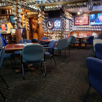 Bilda's Friess Lake Pub - Tight dining spaces, but comfortable chairs. - Burgers Near Me - Hubertus, Wisconsin Bilda's Friess Lake Pub - Tight dining spaces, but comfortable chairs. - Burgers Near Me - Hubertus, Wisconsin