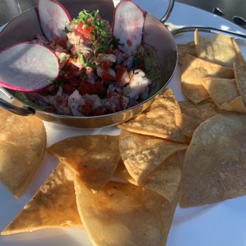 El Dorado Kitchen - My appetizer as entree ceviche. Should have taken a photo before I started eating it, but I couldn't wait! - New American Near Me - Sonoma, California