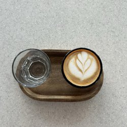 Kindred Coffee - Cortado with oat milk
