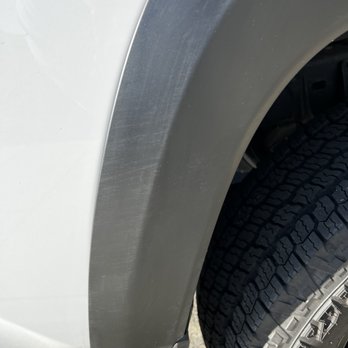 Surf Thru Express Car Wash - Scratches all wheel moldings - Car Wash Near Me - Clovis, California