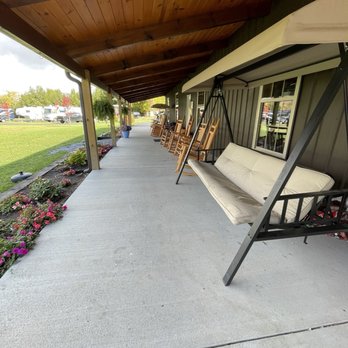 Big Mike's Creekside RV Resort - Outside of coffee shop/ice cream shop - RV Parks Near Me - Newland, North Carolina Big Mike's Creekside RV Resort - Outside of coffee shop/ice cream shop - RV Parks Near Me - Newland, North Carolina