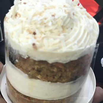 Big View Diner - Carrot cake- real cream cheese frosting cake had big pieces of carrots, raisins and walnuts - Diners Near Me - Charlotte, North Carolina Big View Diner - Carrot cake- real cream cheese frosting cake had big pieces of carrots, raisins and walnuts - Diners Near Me - Charlotte, North Carolina