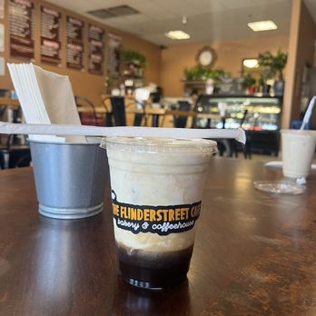 The Flinderstreet Cafe - Honey vanilla late - Coffee & Tea Near Me - Chino, California