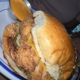 Gails Spicy Chicken Sandwich.