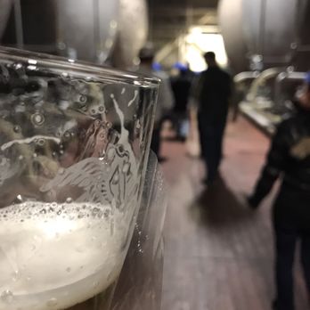 Budweiser Brewery Experience - Sample from a finishing tank - Beer Tours Near Me - Saint Louis, Missouri