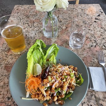 Charm Thai Bistro - Crispy rice salad - Thai Near Me - Oakland, California Charm Thai Bistro - Crispy rice salad - Thai Near Me - Oakland, California
