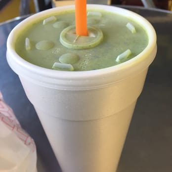 Tropical Paradise - Jugo #5 Kale, parsley, celery, orange (subbed for grapefruit) and cactus - Juice Bars & Smoothies Near Me - Paramount, California Tropical Paradise - Jugo #5 Kale, parsley, celery, orange (subbed for grapefruit) and cactus - Juice Bars & Smoothies Near Me - Paramount, California