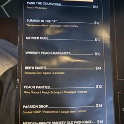 Tom, Dick & Hank - Happy Hour Menu