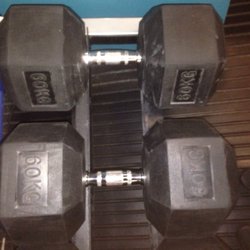 City Centre Gym - So relieved to find 60's! Getting the flys in! Ha