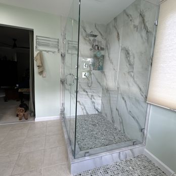 PLF Design & Remodeling - Large shower enclosure, with head, handle, and body jets - General Contractors Near Me - Haymarket, Virginia PLF Design & Remodeling - Large shower enclosure, with head, handle, and body jets - General Contractors Near Me - Haymarket, Virginia