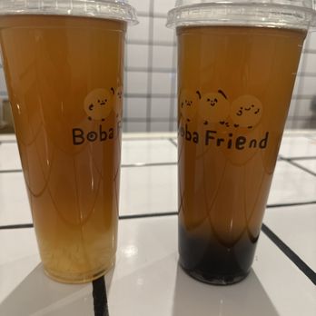 Boba Friend - Jasmin tea with aloe Vera and Jasmin tea with boba3 - Bubble Tea Near Me - Monrovia, California