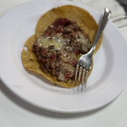 Taqueria Los Chachalacos - Tiny campechanos with cheese
