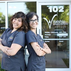 Vitalship Naturopathic Family Medicine - VitalShip is owned by Dr. Ashley Chung (left) and Dr. Leticia Qamar-Busler (right)