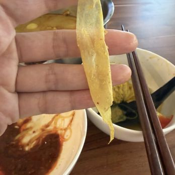 Boiling Point - Paper found in food - Taiwanese Near Me - Irvine, California Boiling Point - Paper found in food - Taiwanese Near Me - Irvine, California