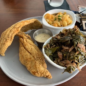 Kin Southern Table + Bar - Catfish, Max and Cheese, and Collars Greens! - Soul Food Near Me - Providence, Rhode Island