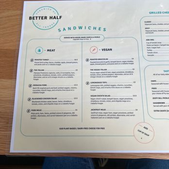 Better Half - Sammiches - Sandwiches Near Me - Portland, Oregon