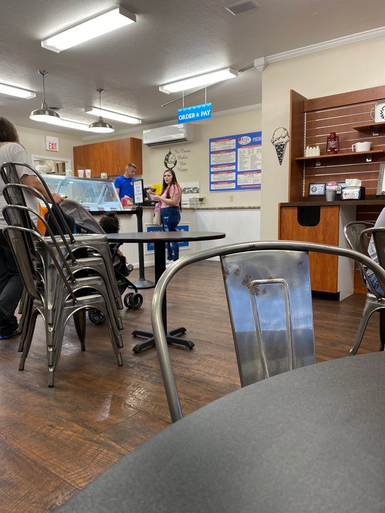 K&J’S ICE CREAM Updated September 2024 130 W Russell Rd, Sidney