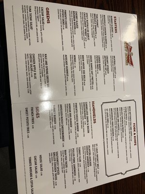 Menu photo 3 Budweiser Brew House Saint Louis, MO