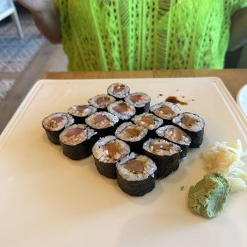 Mahi's - Spicy Tuna Roll  Spicy Salmon Roll - Seafood Near Me - Virginia Beach, Virginia