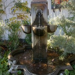 Ojai Garden Spa - Enjoy listening to our fountain when getting a massage in our garden gazebo!